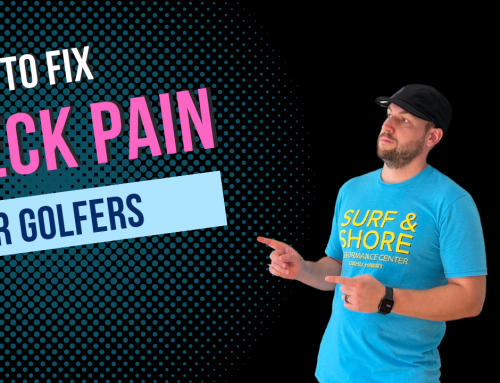 How to fix neck pain for golfers